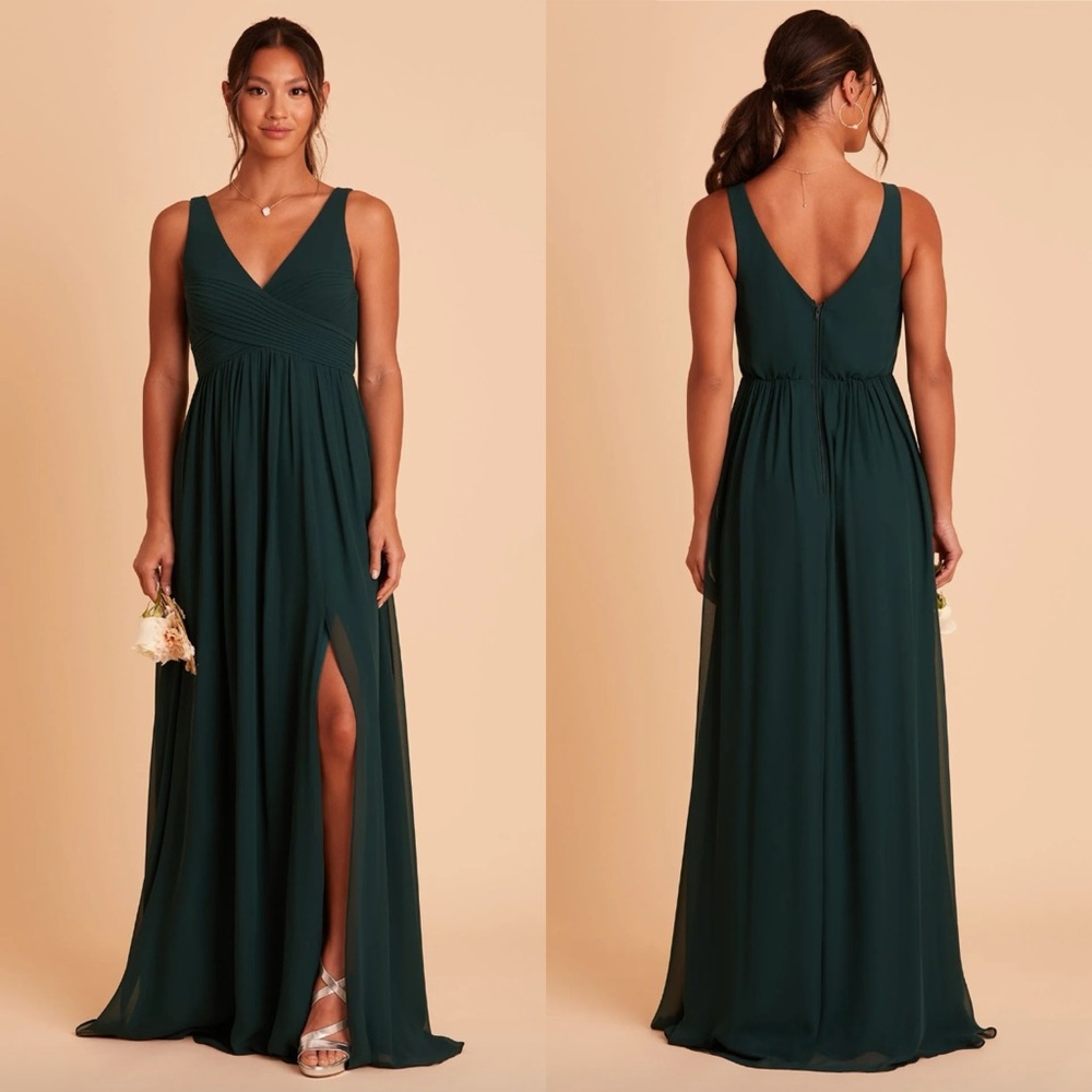 Birdy Grey - Laurie Empire Dress - Color: Emerald, Size: Small
